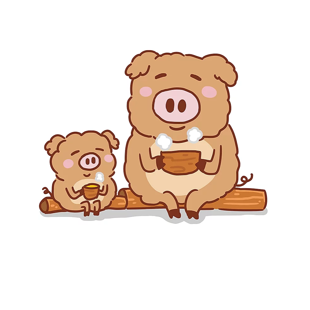 Mangalitsa Pig, a cute hairy pig